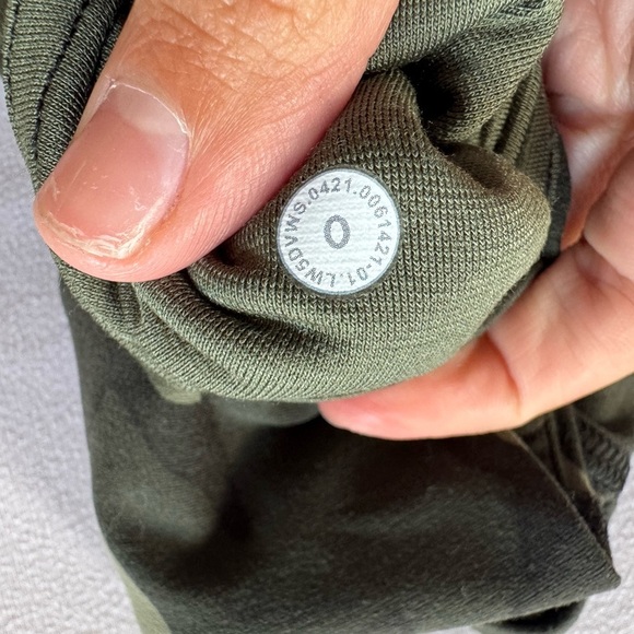Lululemon Fast Free High-Rise Tight 25" Camo Medium Olive Size 0 NWOT - Picture 4 of 6